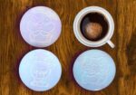 Paint your own coaster - display