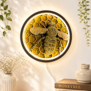 Light-Up Bee Mirror