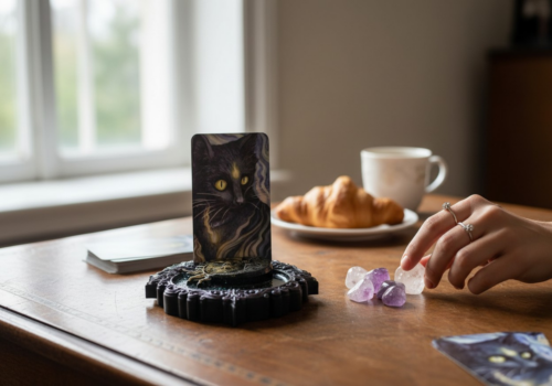 Sun Moon Tarot Card Holder