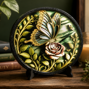 light-up butterfly mirror